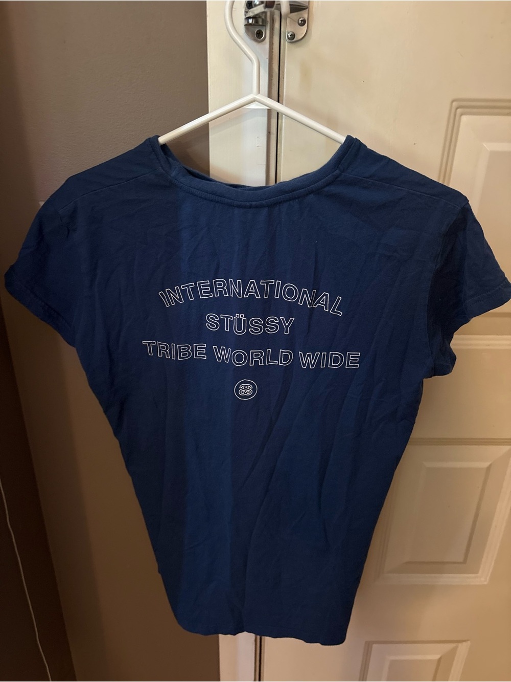 Rare Stussy Women’s Tee/Blue Shirt/Cool/Trendy/International Stussy
